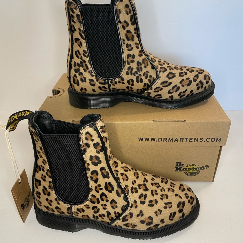 Dr. Martens Chelsea Leopard Boot size 5